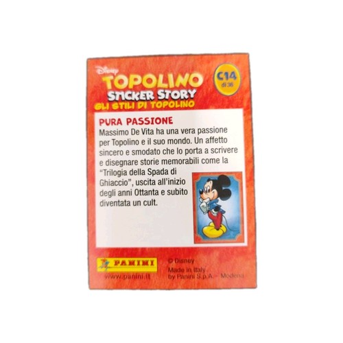 Topolino sticker story - topolino,