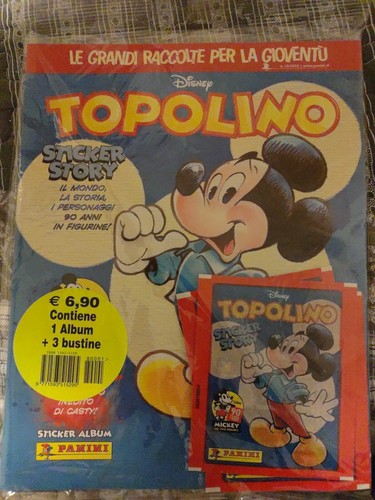 Panini topolino sticker story - topolino,