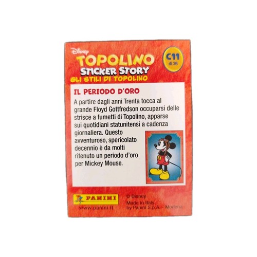 Topolino sticker story - topolino,