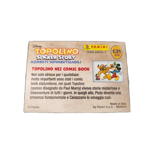 Topolino sticker story card - topolino,